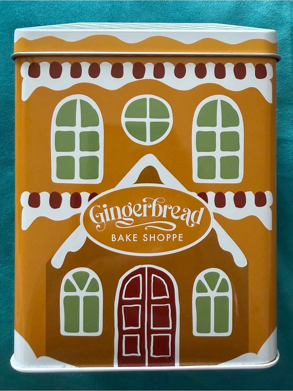 Gingerbread Bake Shoppe Holiday Tin - Target Bullseye Christmas